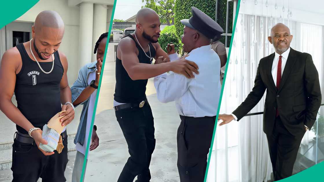 Charle Okocha gets Christmas gift fem Tony Elumelu, his reactions trend