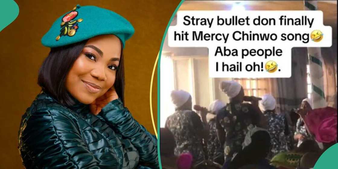 Mercy Chinwo shares video from a church service. Mercy Chinwo shares video from a church service.
