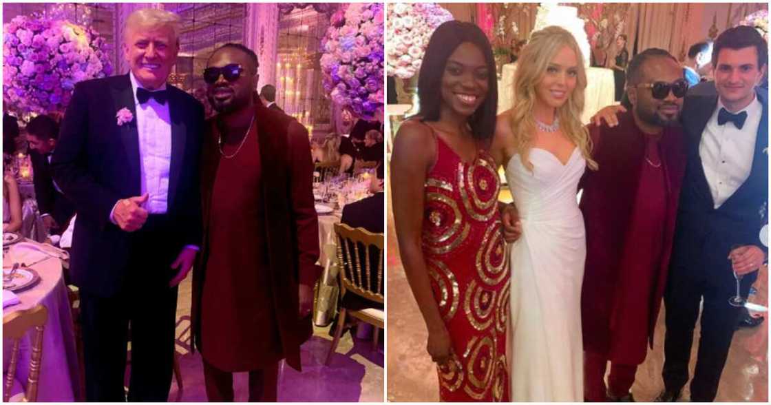 Photos of Singer Cobhams at Tiffany Trump's wedding Photos of Singer Cobhams at Tiffany Trump's wedding