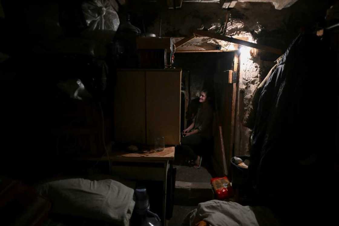 Some residents have moved to the cellars for protection against the shelling and to help keep warm Some residents have moved to the cellars for protection against the shelling and to help keep warm