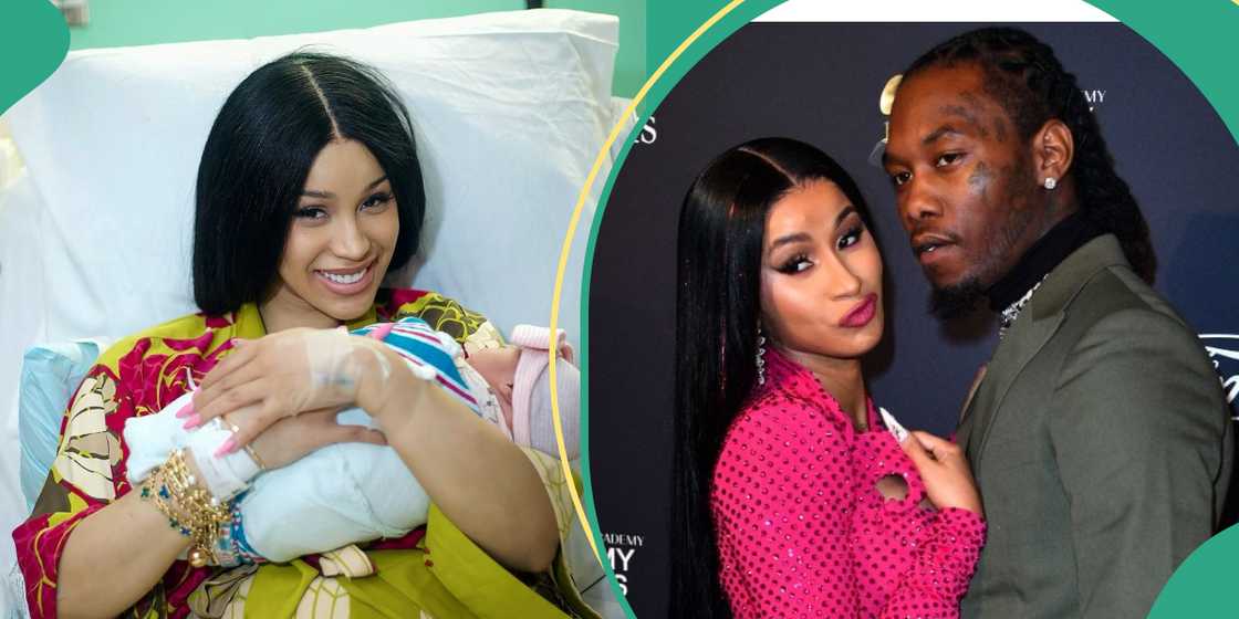Cardi B and Offset welcome newborn Cardi B and Offset welcome newborn