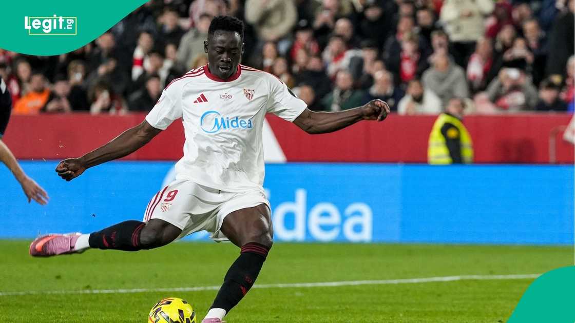 Nigeria, Super Eagles, Akor Adams, Sevilla, La Liga, Football. Nigeria, Super Eagles, Akor Adams, Sevilla, La Liga, Football.