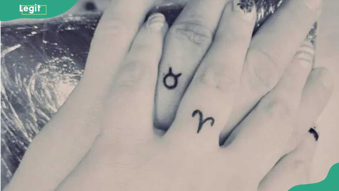 Zodiac sign tattoo Zodiac sign tattoo