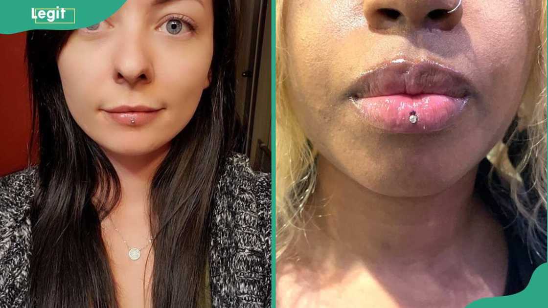 Ashley lip piercing Ashley lip piercing