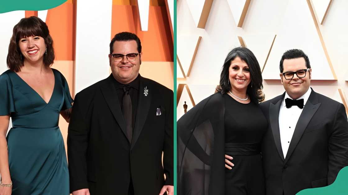 American actor Josh Gad and his wife, actress and film producer Ida Darvish