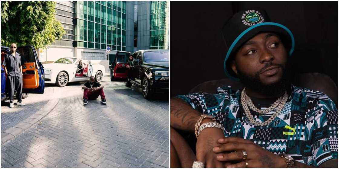 Davido's fleet of cars, Davido in puma fit