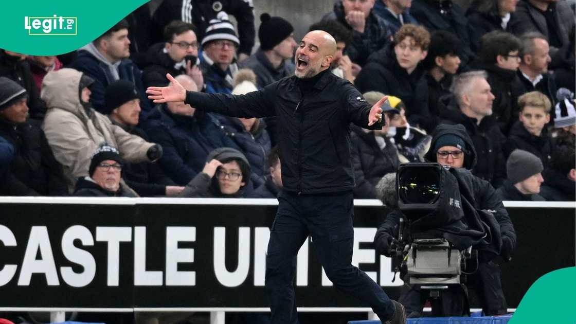 Manchester City, Pep Guardiola, Newcastle, Football, England, FA Cup. Manchester City, Pep Guardiola, Newcastle, Football, England, FA Cup.