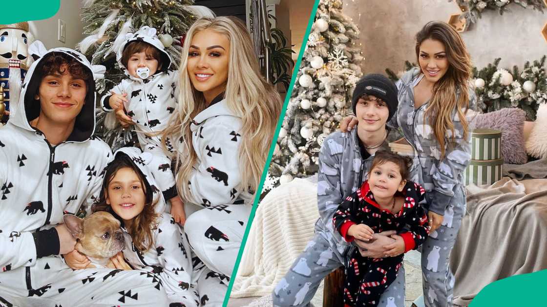 Jen Harley with her kids
