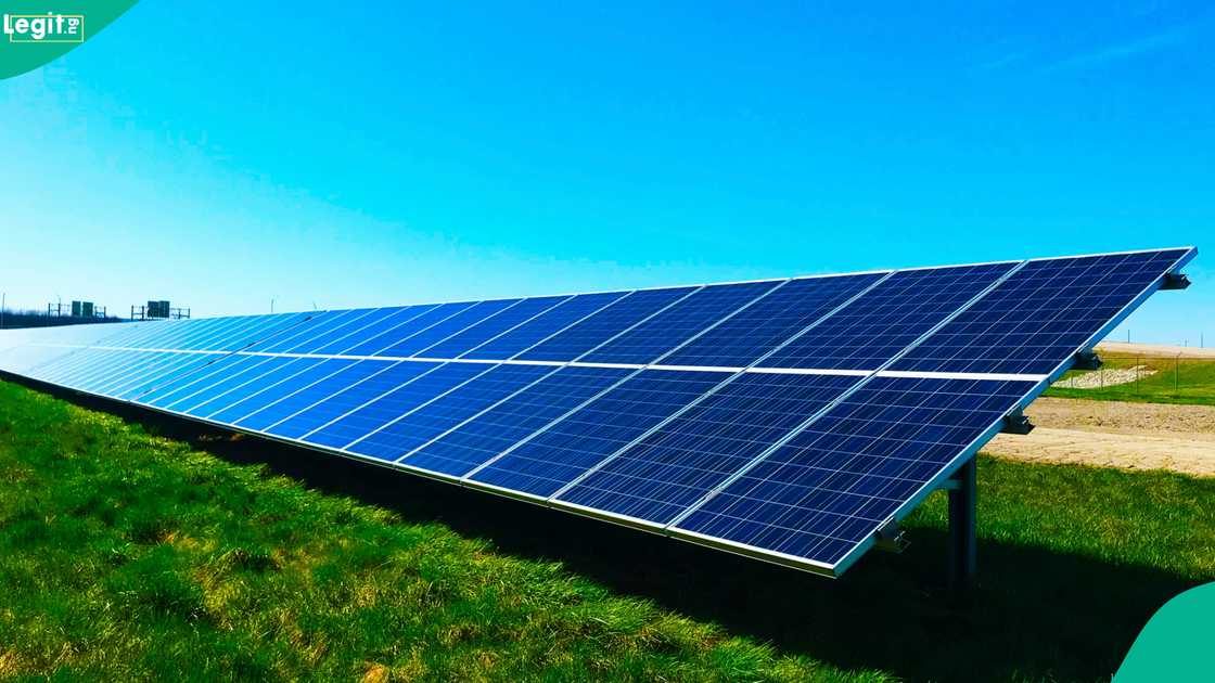 A woman hails her husband for installing solar electricity at home for 24/7 light