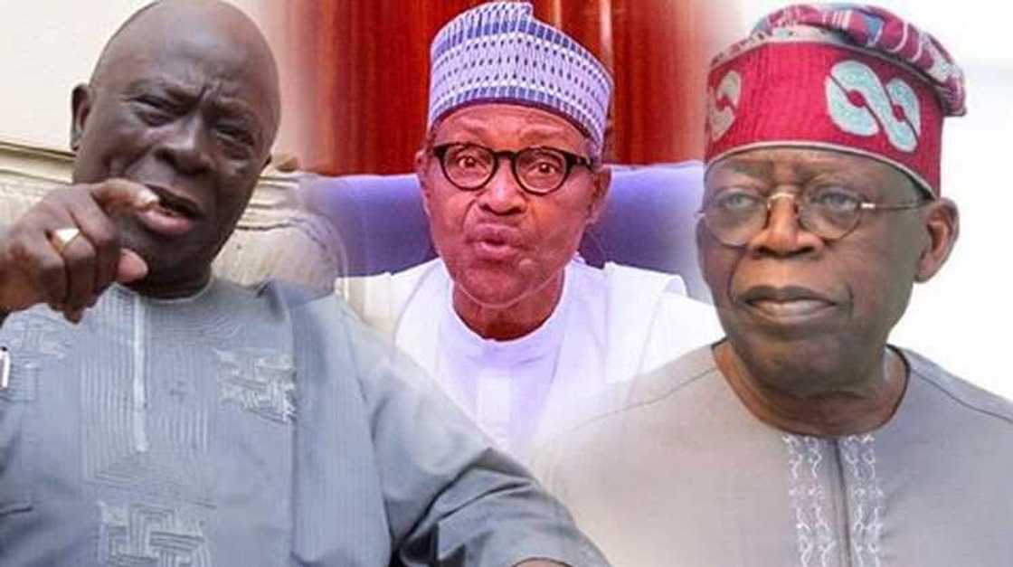 Adebanjo Buhari da Tinubu Adebanjo Buhari da Tinubu