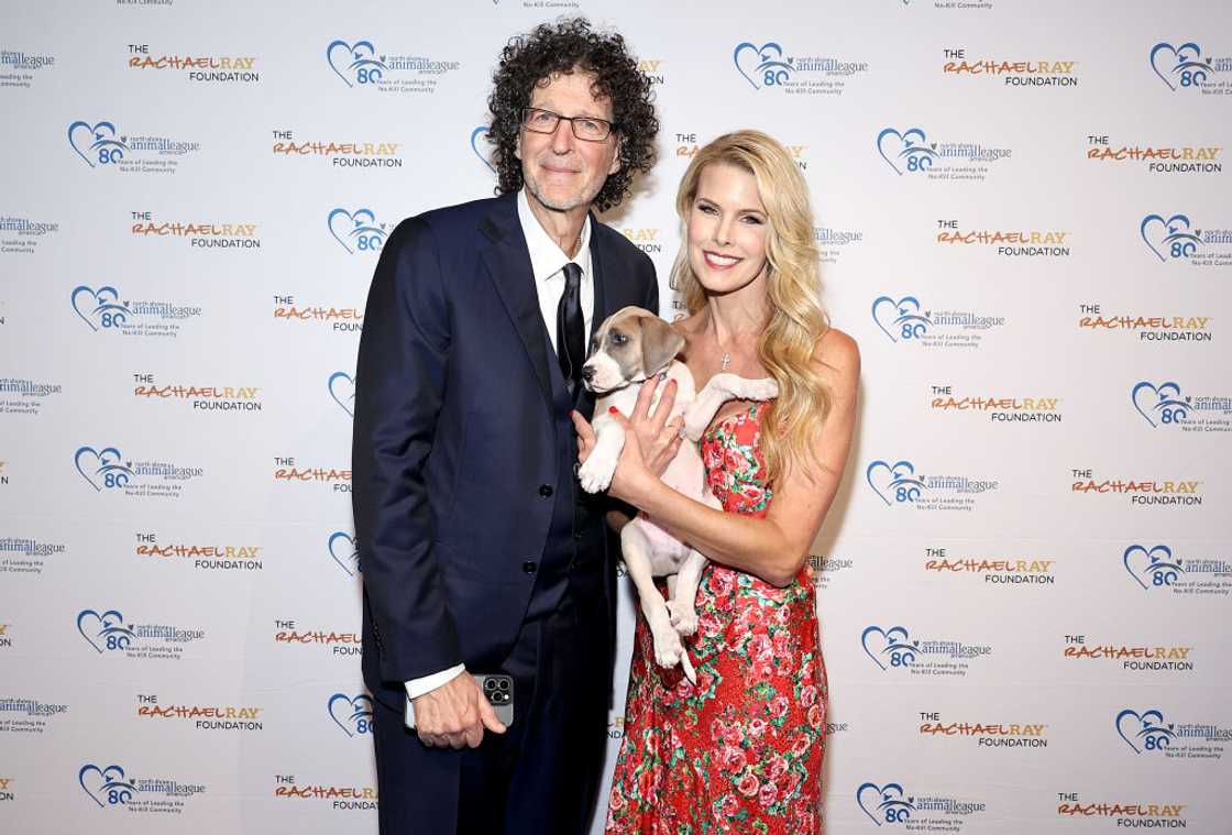 Howard Stern and Beth Stern during North Shore Animal League America's 2024 Celebration of Rescue Howard Stern and Beth Stern during North Shore Animal League America's 2024 Celebration of Rescue