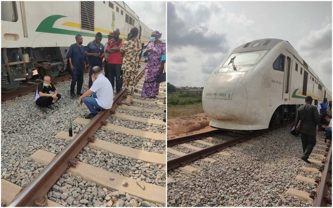 Nigerian passenger laments as a train he boarded from Ibadan to Lagos ran out fuel. Nigerian passenger laments as a train he boarded from Ibadan to Lagos ran out fuel.