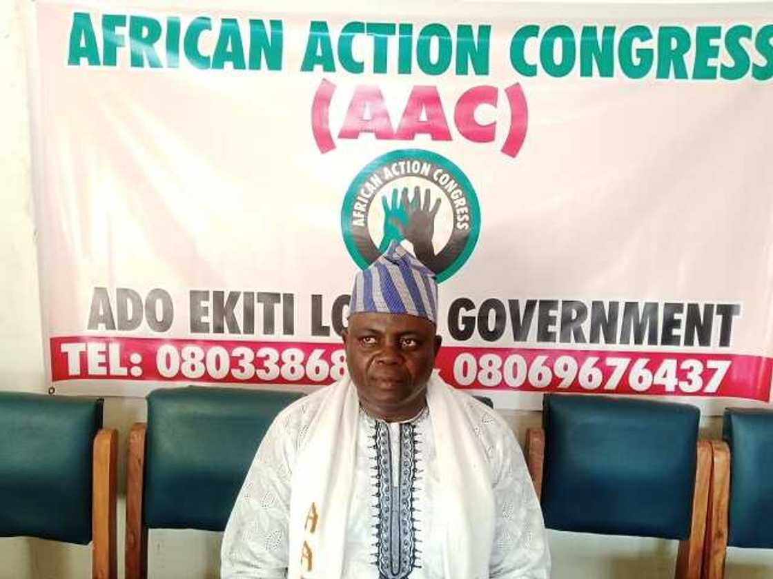 Moses Olajide, (AAC), Ekiti state, Ekiti governorship election, Ekiti 2022