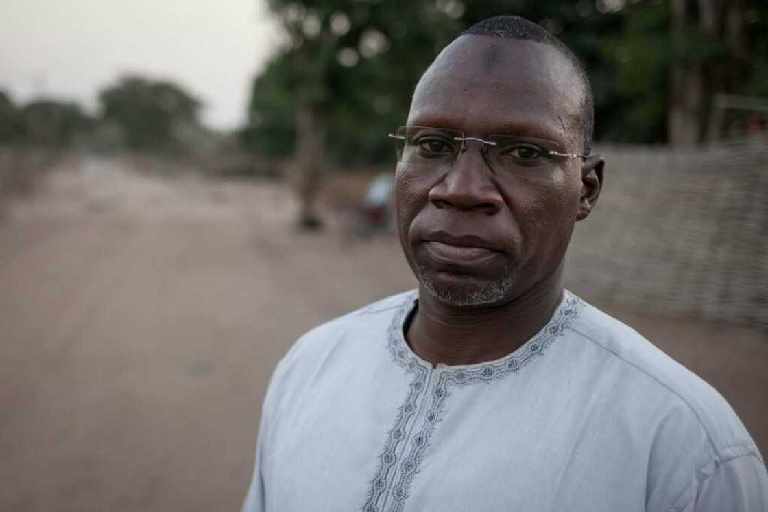 Noureddine Adam, the chief of the FPRC, the main Central African armed group, poses in Birao, northern Central African Republic, on December 20, 2017. Noureddine Adam, the chief of the FPRC, the main Central African armed group, poses in Birao, northern Central African Republic, on December 20, 2017.
