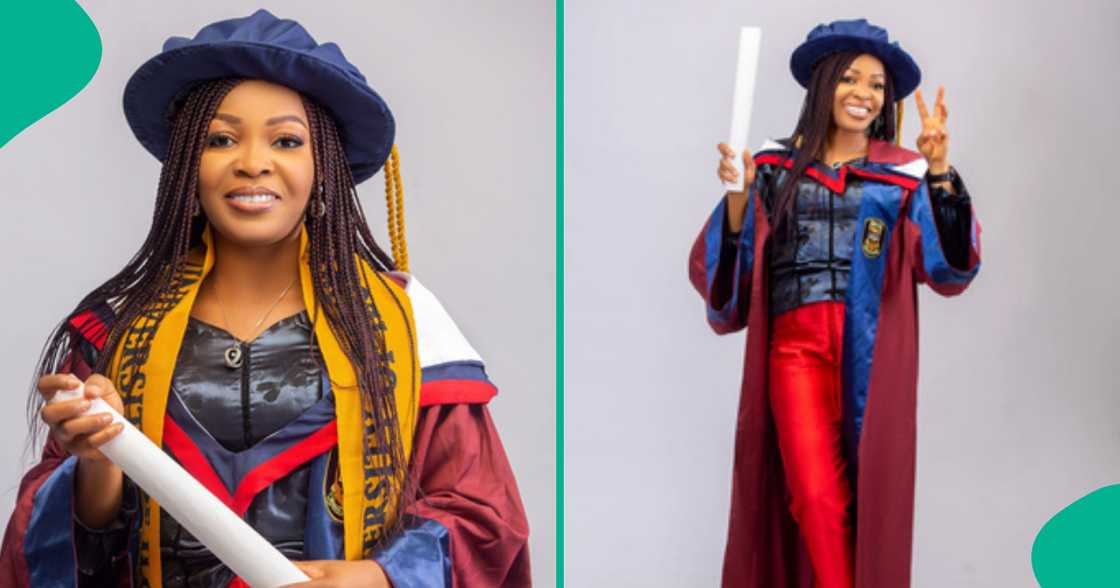 Mum of 3 celebrates after bagging PhD in computer science from University of Ilorin (UNILORIN)