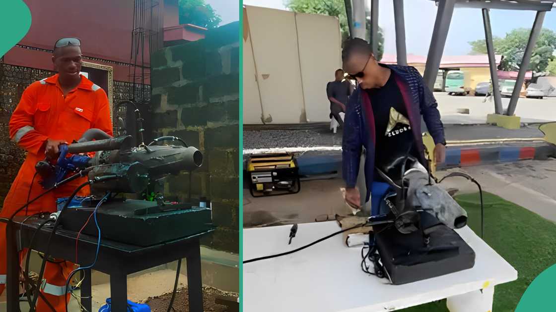 Computer engineer invents turbojet engine, makes history in Nigeria Computer engineer invents turbojet engine, makes history in Nigeria
