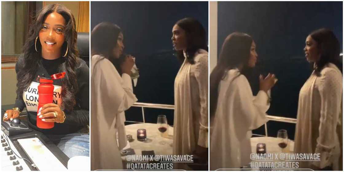 Tiwa Savage hangs out with Naomi Campbell Tiwa Savage hangs out with Naomi Campbell