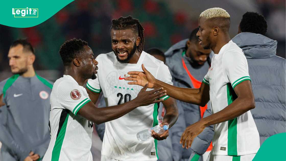 Moses Simon, Chidozie Awaziem, Victor Osimhen, Super Eagles, Nigeria, AFCON 2025.
