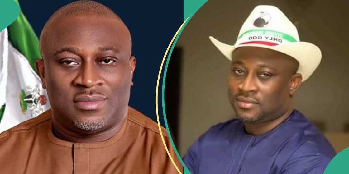 Kotun ta tsige ɗan majalisar tarayya na Akwa Ibom. Kotun ta tsige ɗan majalisar tarayya na Akwa Ibom.