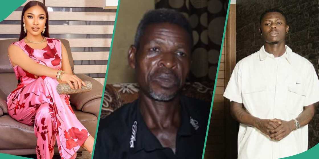 Tonto Dikeh blasts Mohbad's father for speaking about singer's wife in court. Tonto Dikeh blasts Mohbad's father for speaking about singer's wife in court.