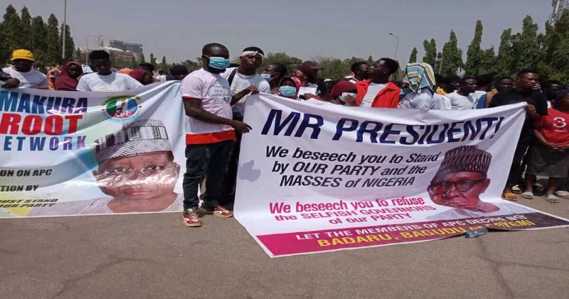 APC protest APC protest