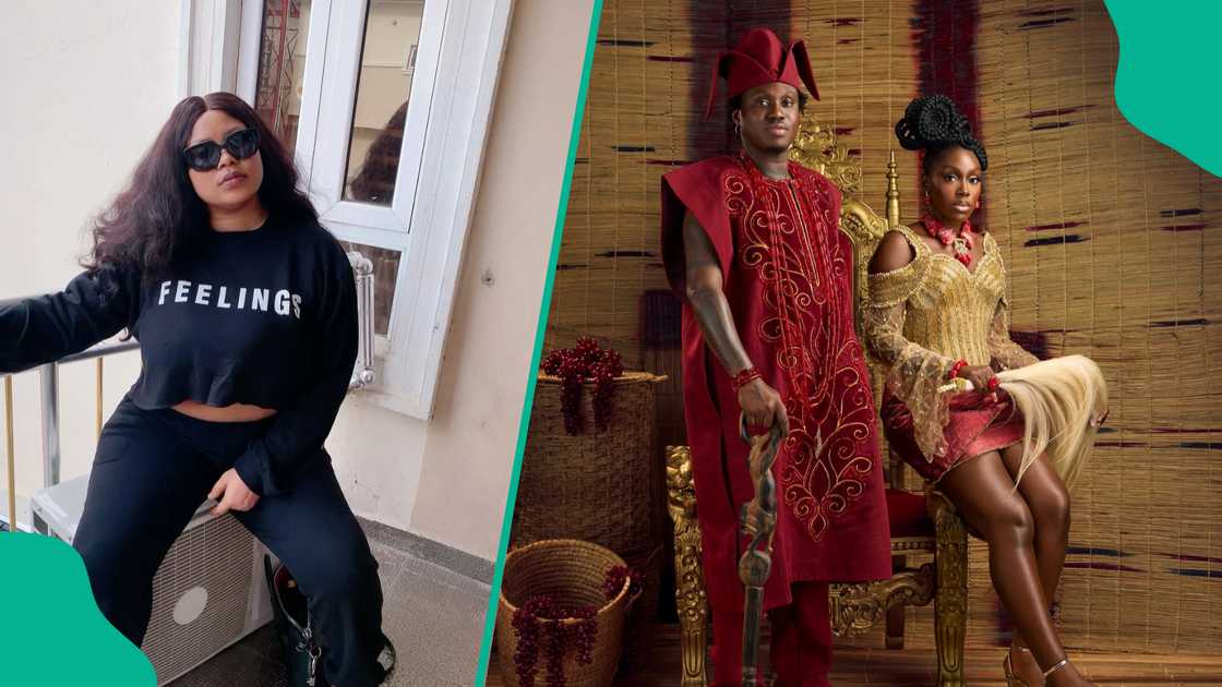 Joke Jigan asks why baddies were not at Zlatan's Ibile wedding Joke Jigan asks why baddies were not at Zlatan's Ibile wedding