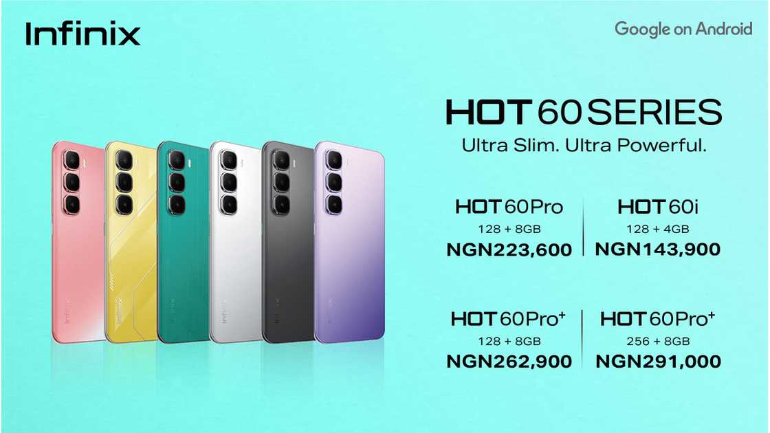 Choose from HOT 60i, 60 Pro, or 60 Pro+ to match your hustle, studies, or content game. Choose from HOT 60i, 60 Pro, or 60 Pro+ to match your hustle, studies, or content game.