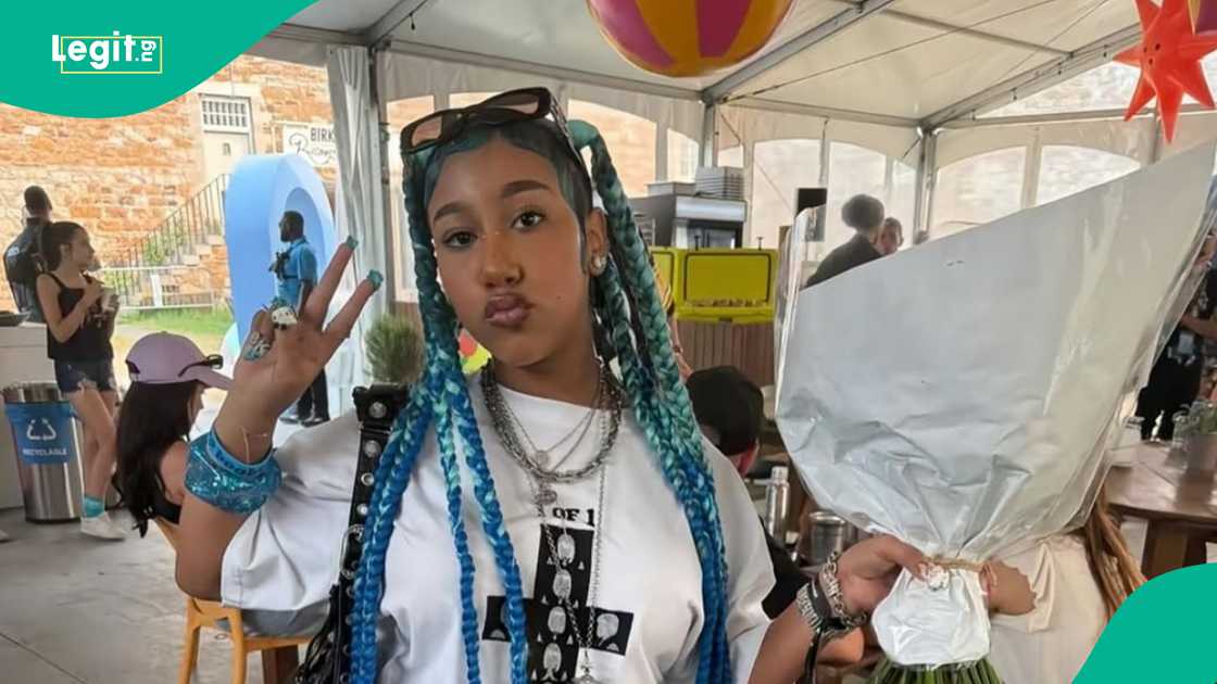 Kanye West and Kim Kardashian's daughter, North West, makes the headlines over her new look in a viral post. Kanye West and Kim Kardashian's daughter, North West, makes the headlines over her new look in a viral post.