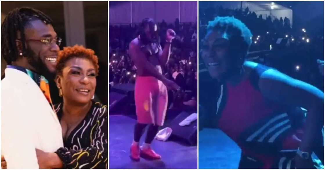 Burna Boy and mother Bose Ogulu in Senegal Burna Boy and mother Bose Ogulu in Senegal