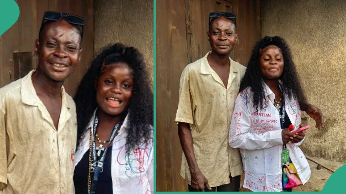 Nigerian lady graduates from school. Nigerian lady graduates from school.