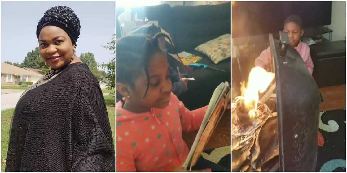 Texas power outage: Actress Mistura Asunranmu, kids burn papers on grill in living room to stay warm Texas power outage: Actress Mistura Asunranmu, kids burn papers on grill in living room to stay warm
