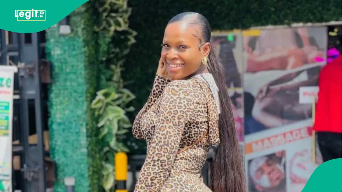 Nigerian lady goes viral after gifting her mother a car.