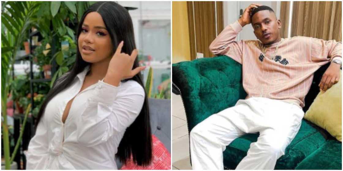 Timini's ex drags him online