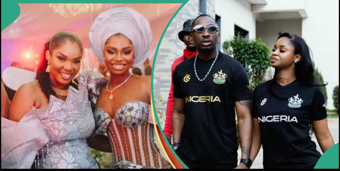 Iyabo Ojo and daughter Pricilla, Iyabo Ojo's daughter and Tanzanian boyfriend Juma Jux Iyabo Ojo and daughter Pricilla, Iyabo Ojo's daughter and Tanzanian boyfriend Juma Jux