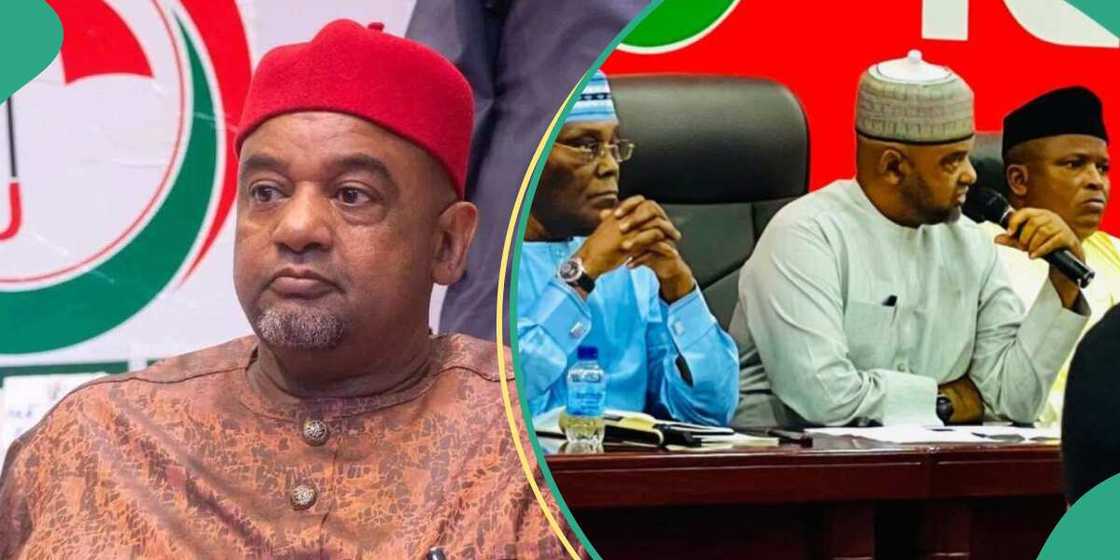 Umar Damagum retains his position as the acting national chairman of the PDP at the party's 98th National Executive Committee (NEC) meeting in Abuja Umar Damagum retains his position as the acting national chairman of the PDP at the party's 98th National Executive Committee (NEC) meeting in Abuja