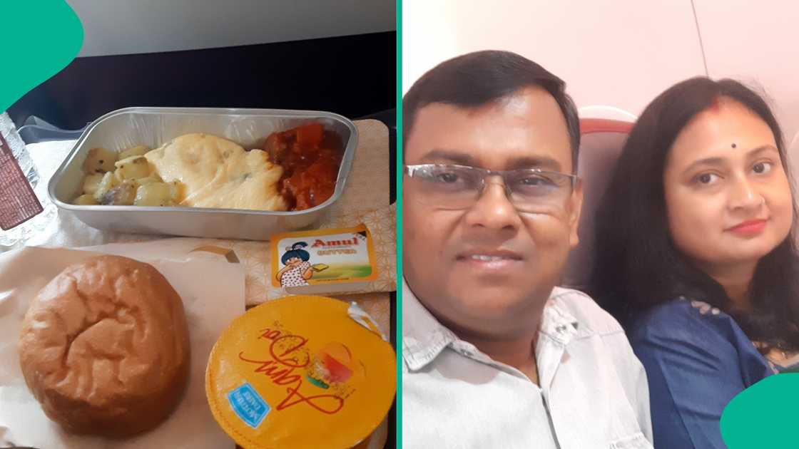 Man shares 2 observations about food Air India served him and his wife Man shares 2 observations about food Air India served him and his wife