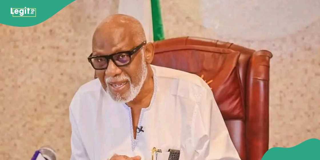 Marigayi tsohon gwamnan jihar Ondo, Oluwarotimi Akeredolu.