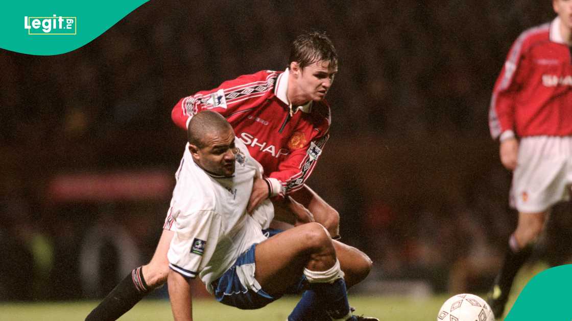 Philip Mulryne in action for Manchester United Philip Mulryne in action for Manchester United