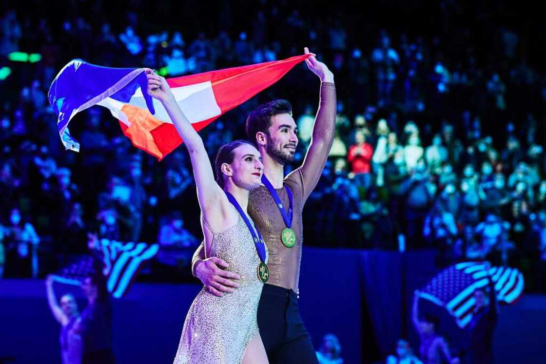 Guillaume Cizeron et Gabriella Papadakis Guillaume Cizeron et Gabriella Papadakis