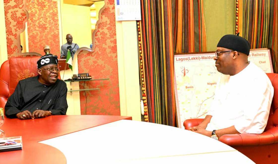 Governor Siminalayi Fubara has visited President Bola Tinubu at the presidential villa.