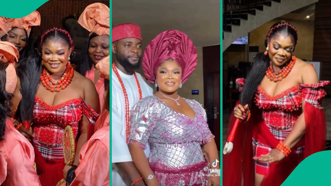 Actress Ruby Ojiakor's traditional wedding videos.