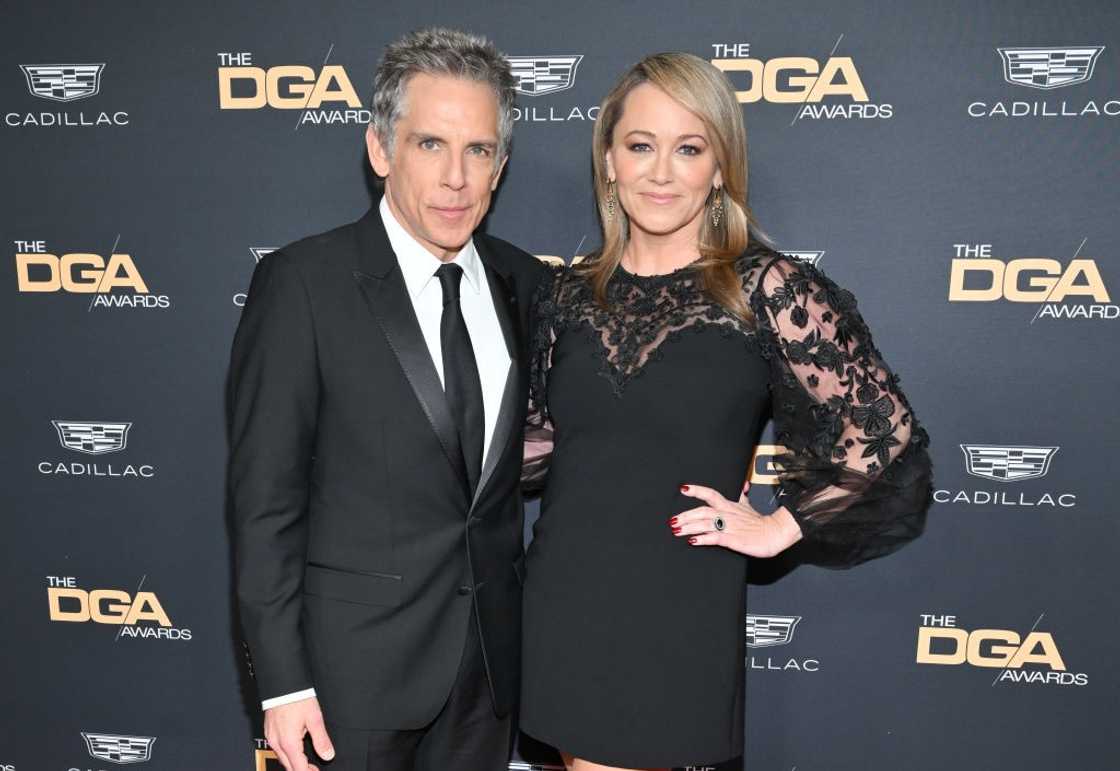 Ben Stiller and Christine Taylor Ben Stiller and Christine Taylor