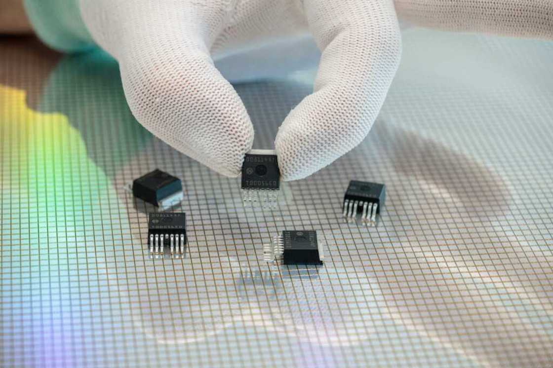 China produces 80 percent of the world's supplies of gallium and germanium which are used to make semiconductors China produces 80 percent of the world's supplies of gallium and germanium which are used to make semiconductors