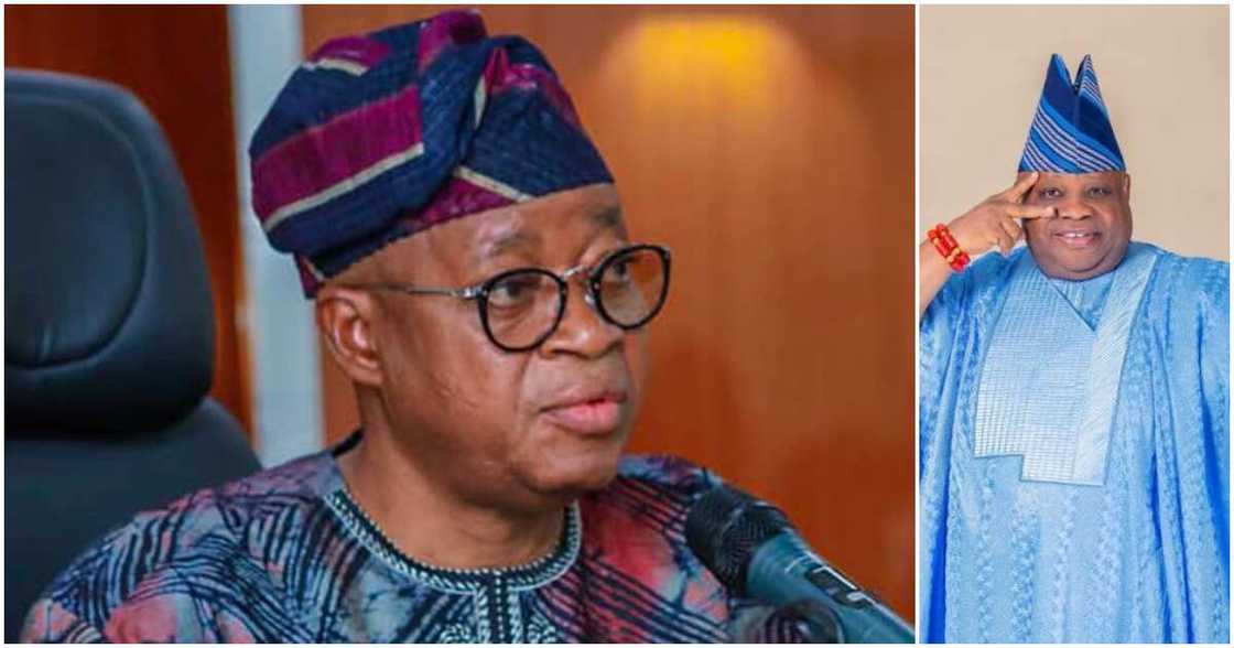The Osun Election Petitions Tribunal, Osogbo, the Independent National Electoral Commission (INEC), Prof. Mahmoud Yakubu, Sen. Ademola Adeleke’s results The Osun Election Petitions Tribunal, Osogbo, the Independent National Electoral Commission (INEC), Prof. Mahmoud Yakubu, Sen. Ademola Adeleke’s results