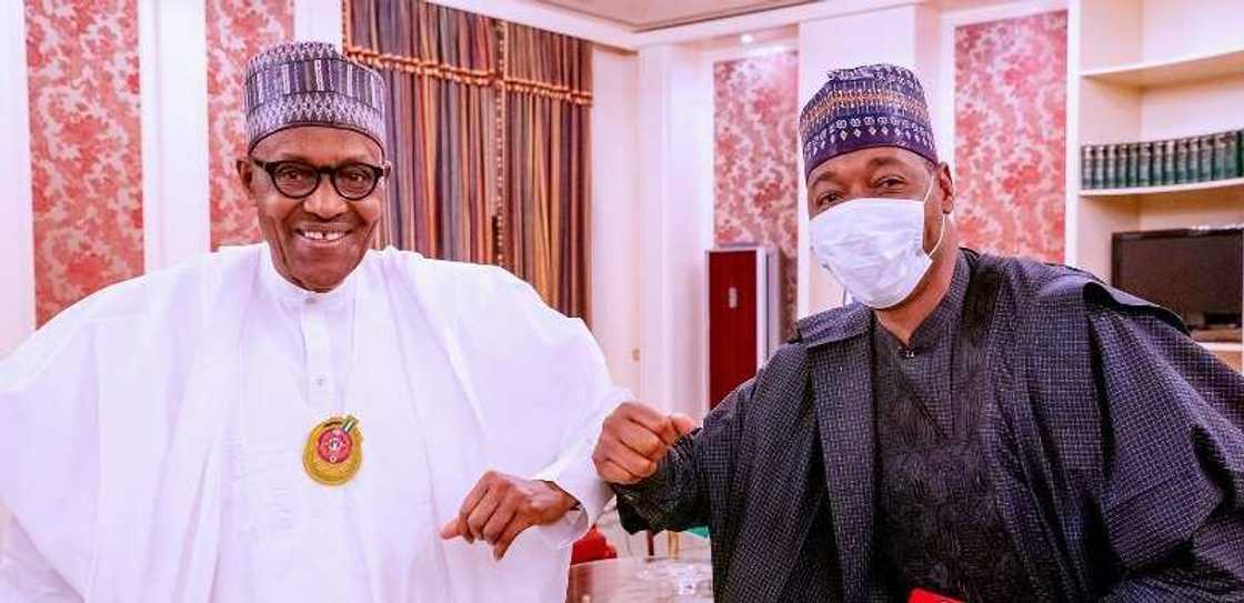 Ku fito kwai da kwarkwata ku tarbi Buhari hannu bibbiyu, Zulum ga 'yan jihar Borno Ku fito kwai da kwarkwata ku tarbi Buhari hannu bibbiyu, Zulum ga 'yan jihar Borno