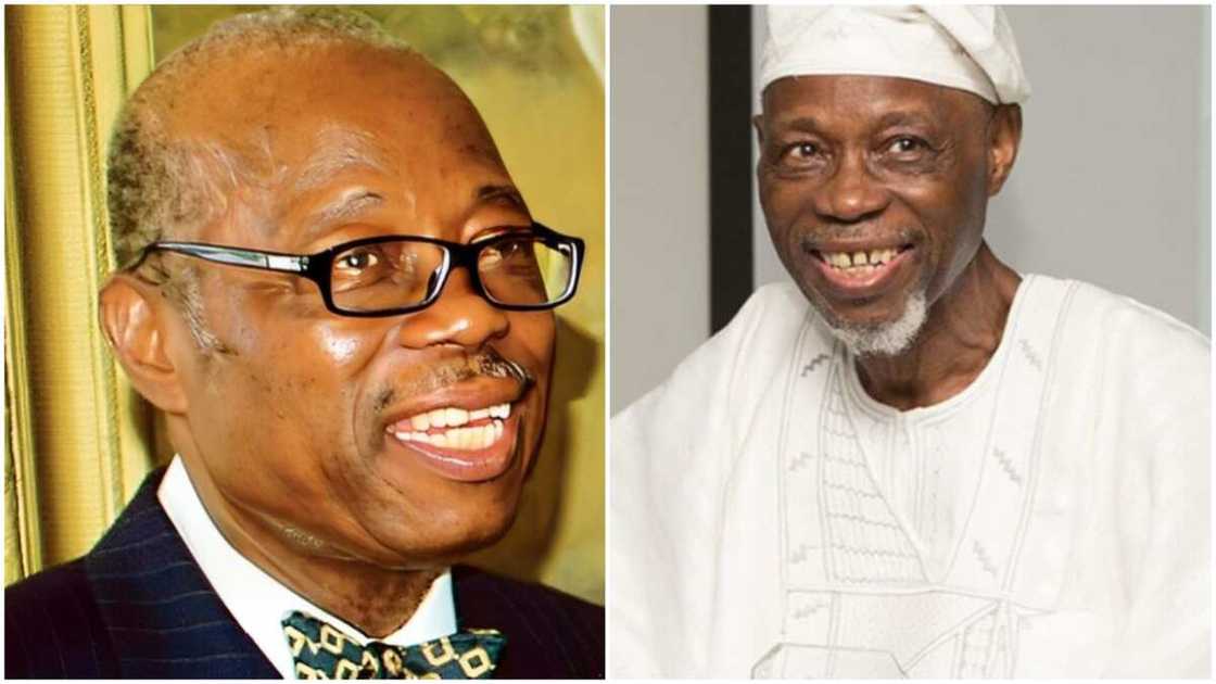Prince Bola Ajibola/Late Minister of Justice Prince Bola Ajibola/Late Minister of Justice