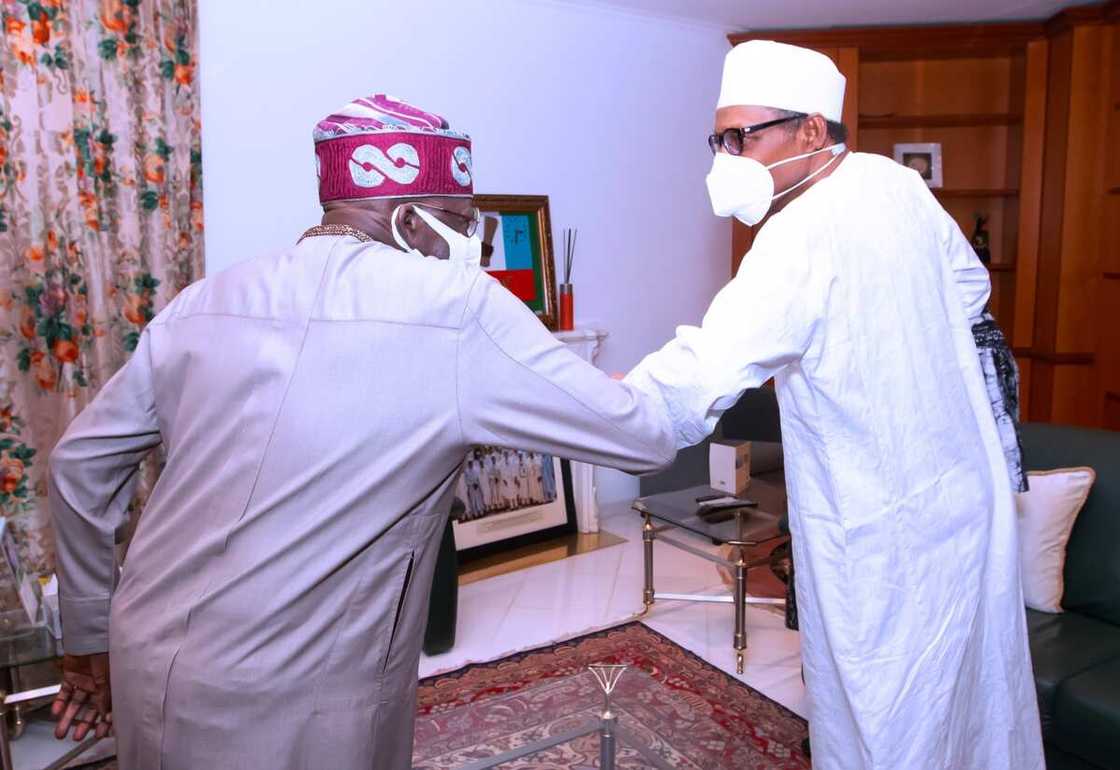 Uncertainty as President Buhari holds meeting with Bola Tinubu Uncertainty as President Buhari holds meeting with Bola Tinubu