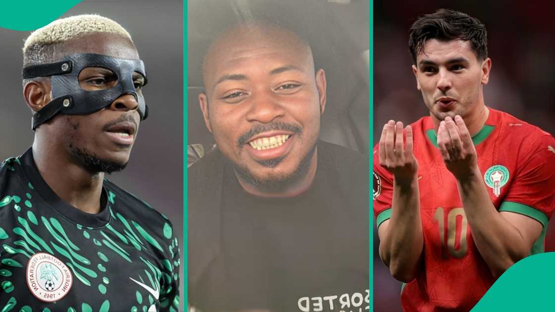 A Nigerian football fan criticises Victor Osimhen’s substitution, questions late penalty taker, blames lack of Nigerian supporters for Super Eagles’ AFCON semi-final loss to Morocco.