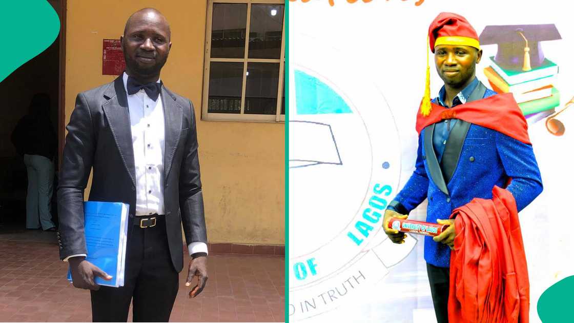 Man labelled a liability and failure graduates from University of Lagos, celebrates on social media Man labelled a liability and failure graduates from University of Lagos, celebrates on social media