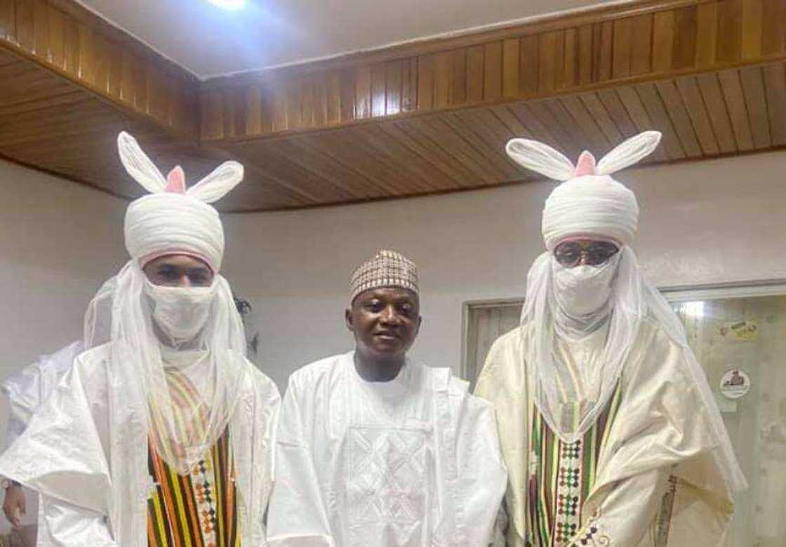 Yusuf Buhari turbaned Talban Daura